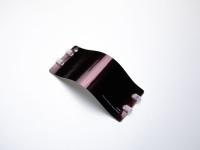 Виниловая плёнка IRISTEK Glossy Metallic Black (черно-розовый), глянцевая, GMB7
