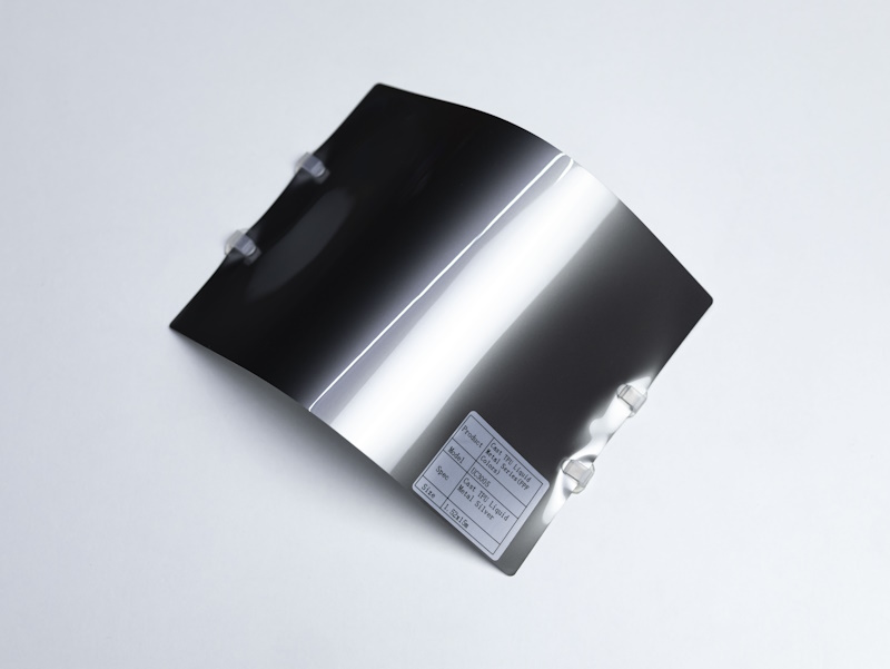 Полиуретановая пленка PPF Colors Liquid Metal Silver (серый металлик), глянцевая, UC3005